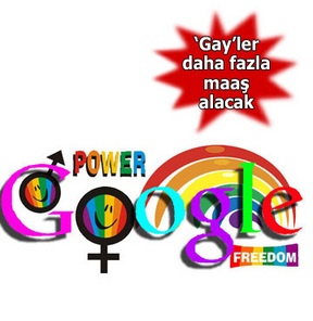 Haber | Google`da ayrmclk! Ecinsel alanlarna daha fazla maa verecek!